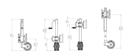 XO Trailer Jack 750 XL