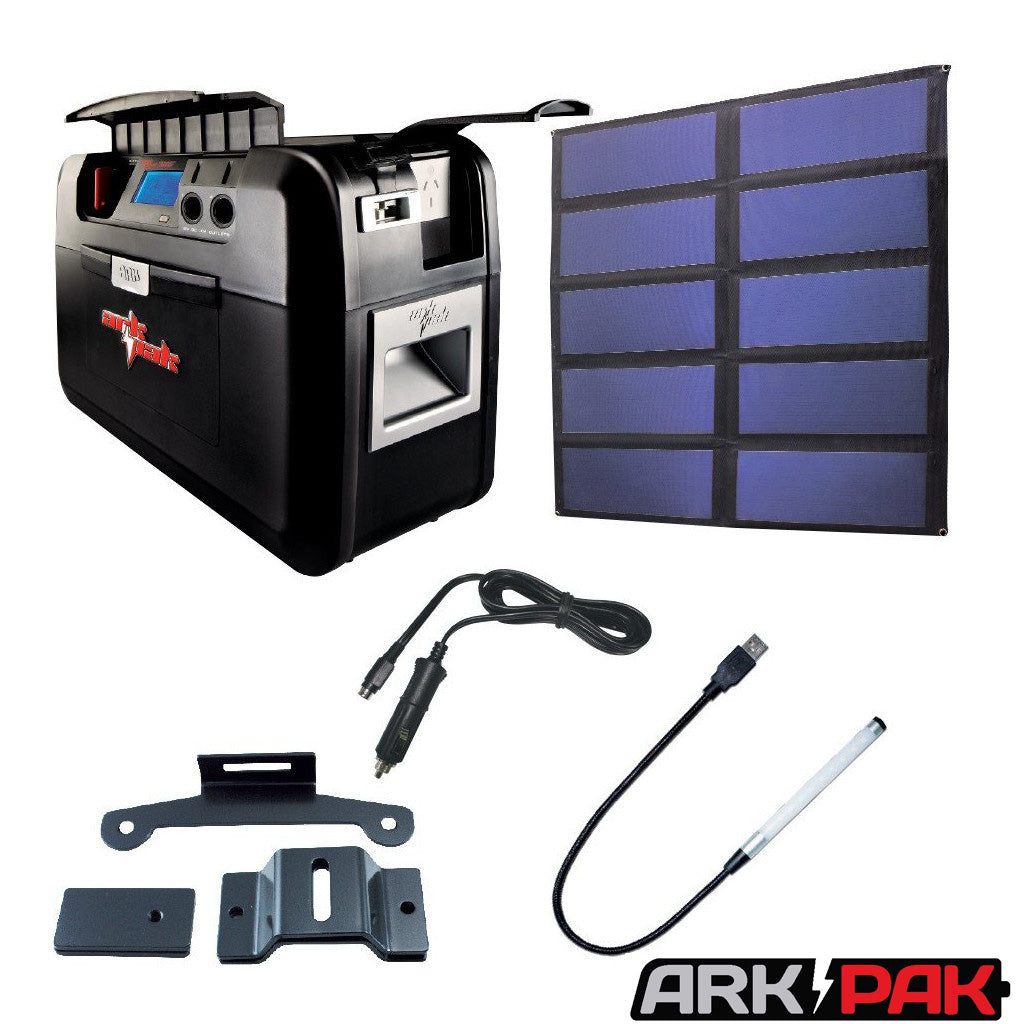 30 watts ArkPak 715 Solar Bundle