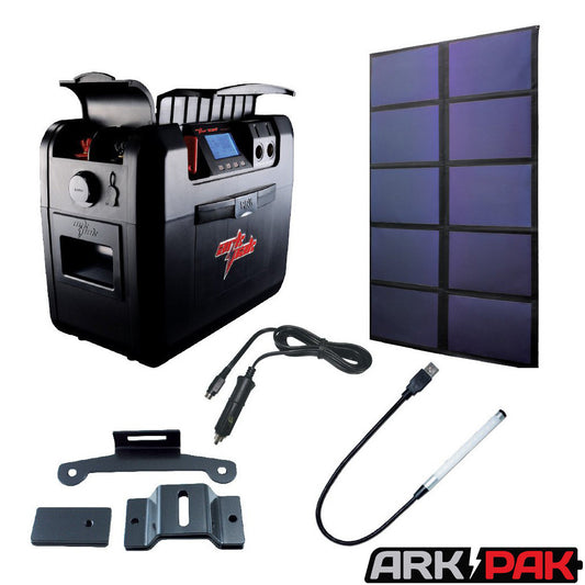 60 watts ArkPak 730 Solar Bundle